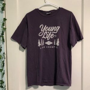 Young Life Lake Champion T shirt